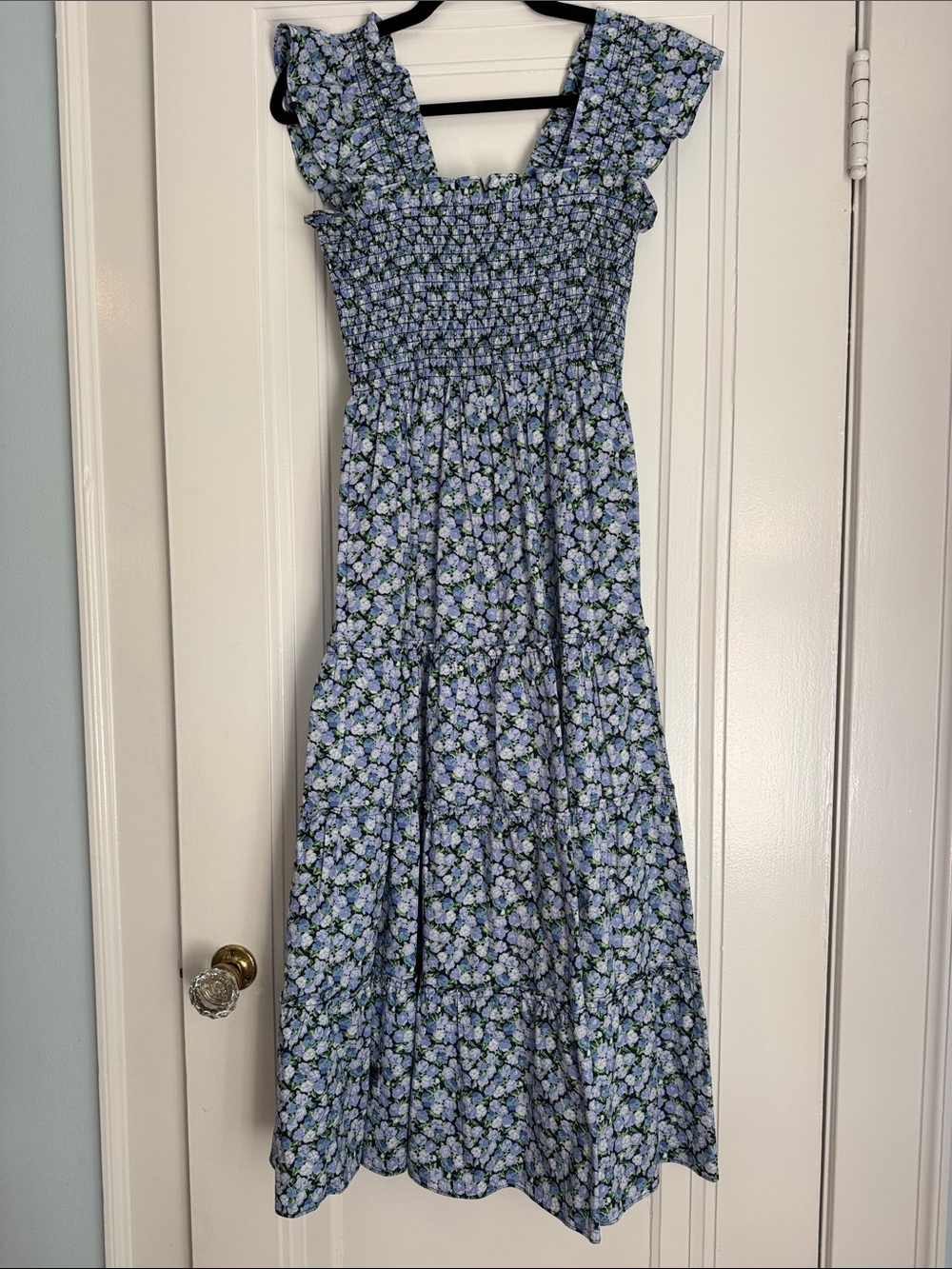 HILL HOUSE HOME Navy Floral Dress